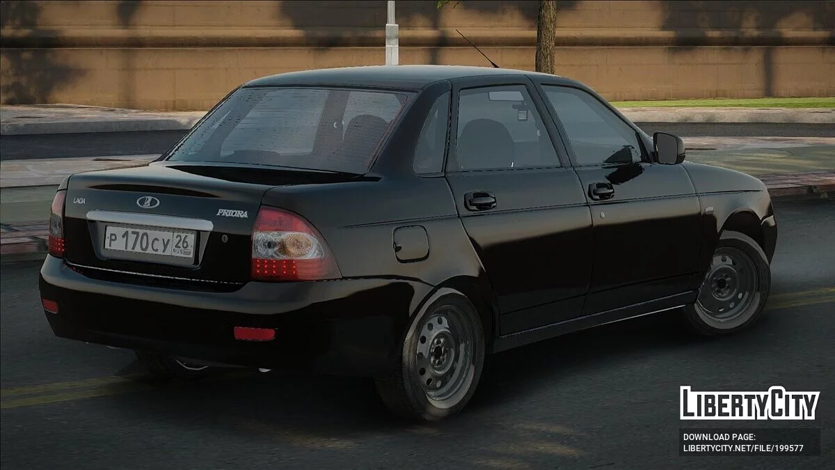 LADA 2170 Priora (2007-2012) / GTA San Andreas