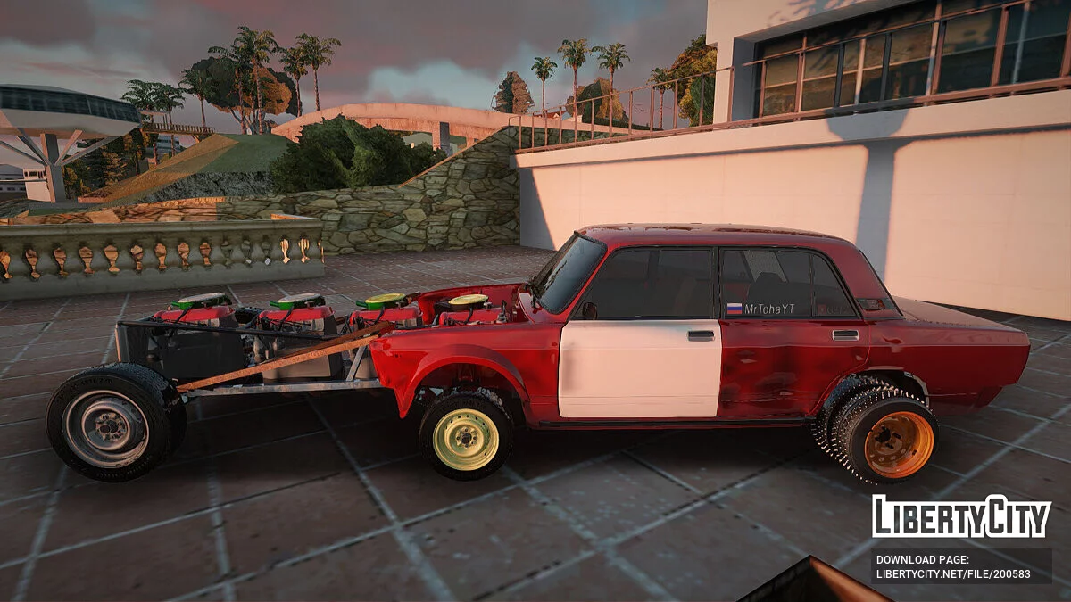 ВАЗ 2106 4 Двигателя / GTA San Andreas