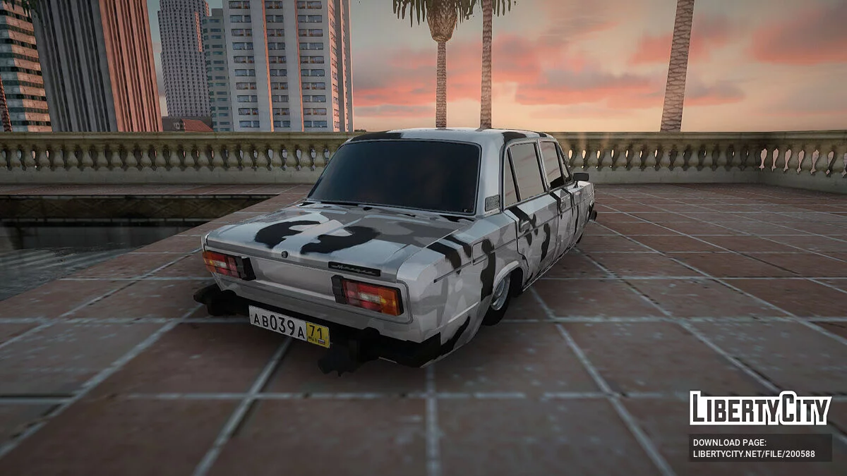 ВАЗ 2106 Камуфляж / GTA San Andreas