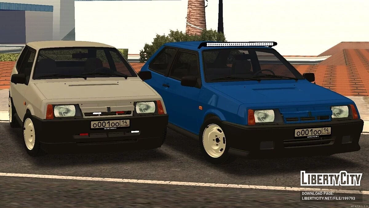 VAZ 2108 + CCD / GTA San Andreas