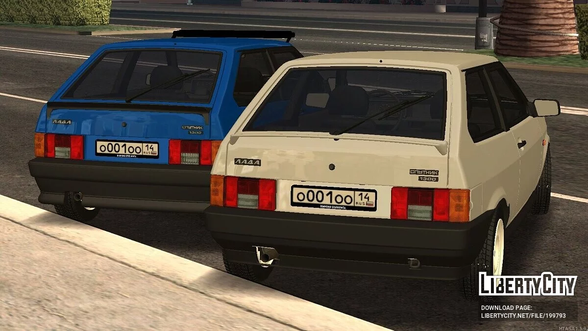 VAZ 2108 + CCD / GTA San Andreas