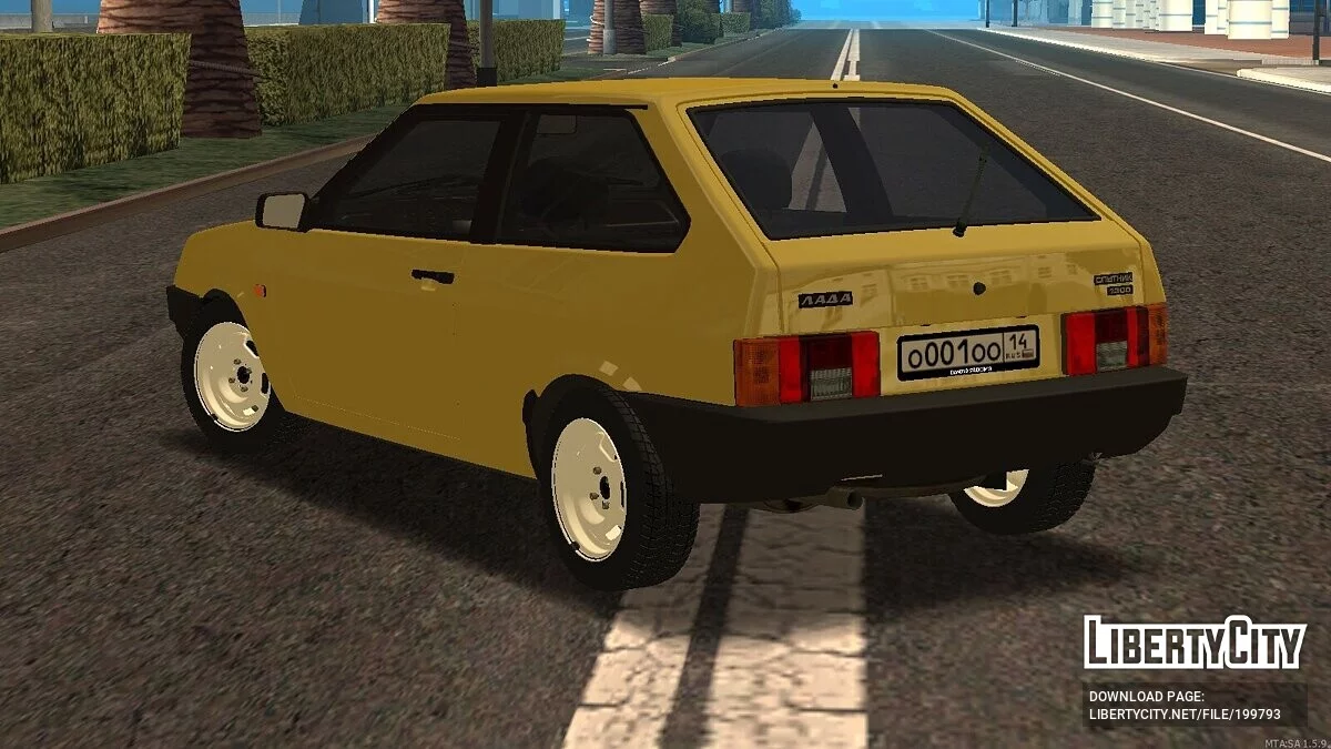 VAZ 2108 + CCD / GTA San Andreas