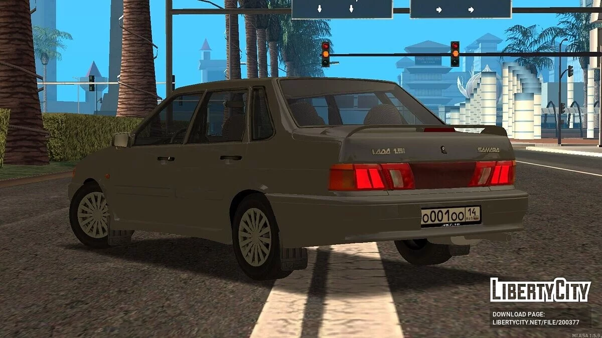 ВАЗ 2115 + CCD / GTA San Andreas