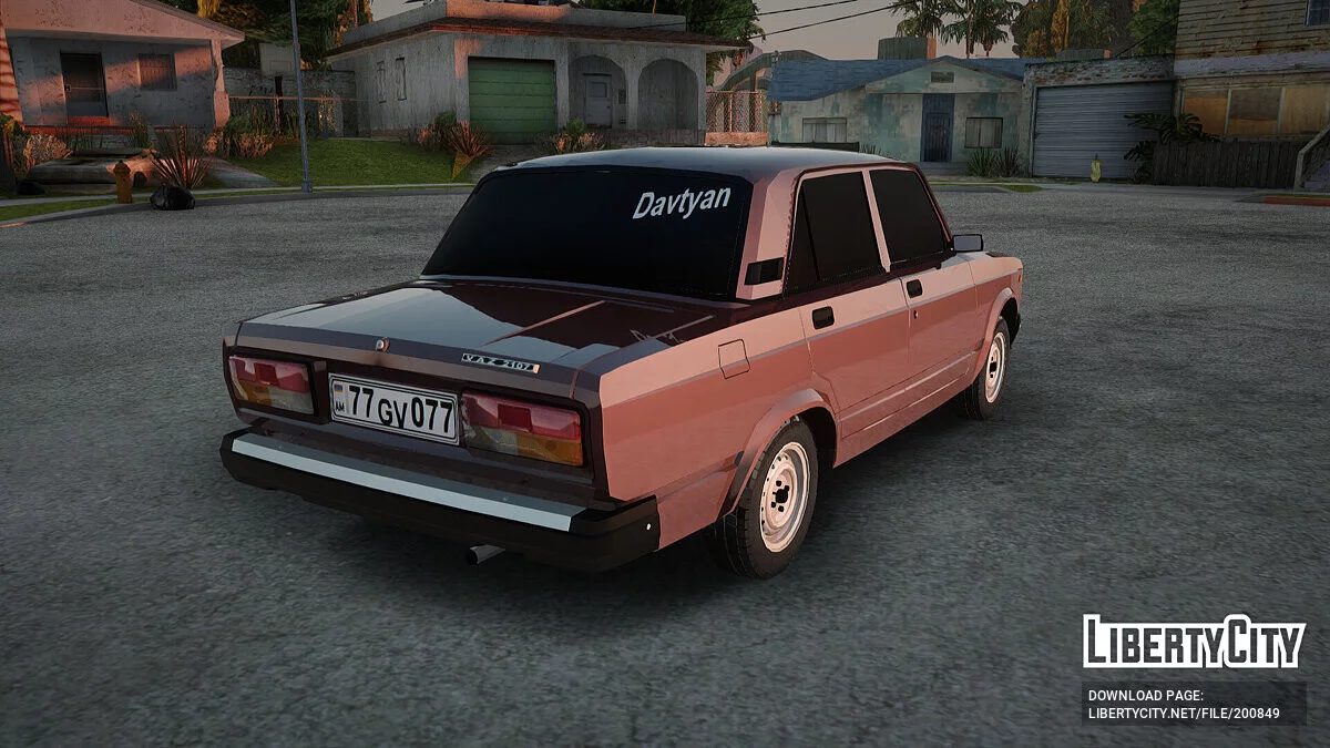VAZ 2107 Armenian / GTA San Andreas