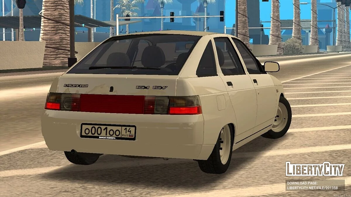 VAZ 2112 + CCD / GTA San Andreas