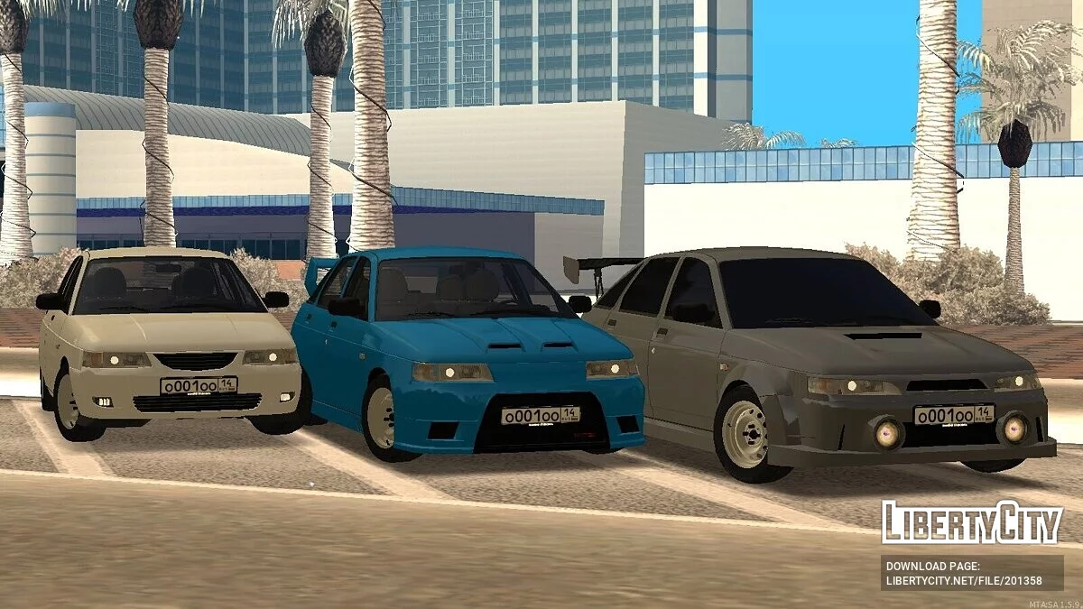 VAZ 2112 + CCD / GTA San Andreas