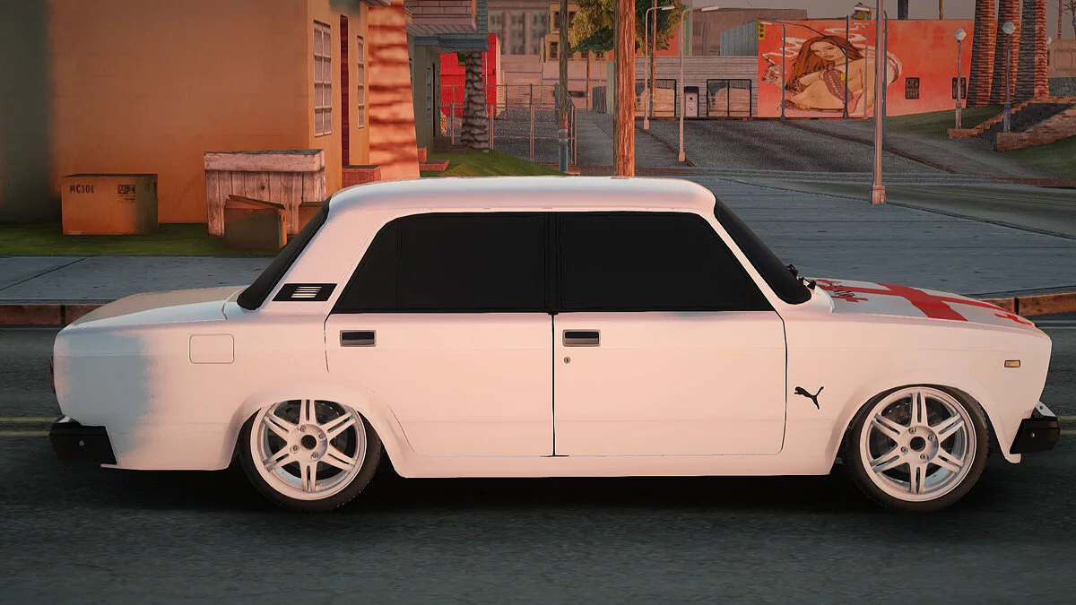 VAZ 2107 Geórgia / GTA San Andreas