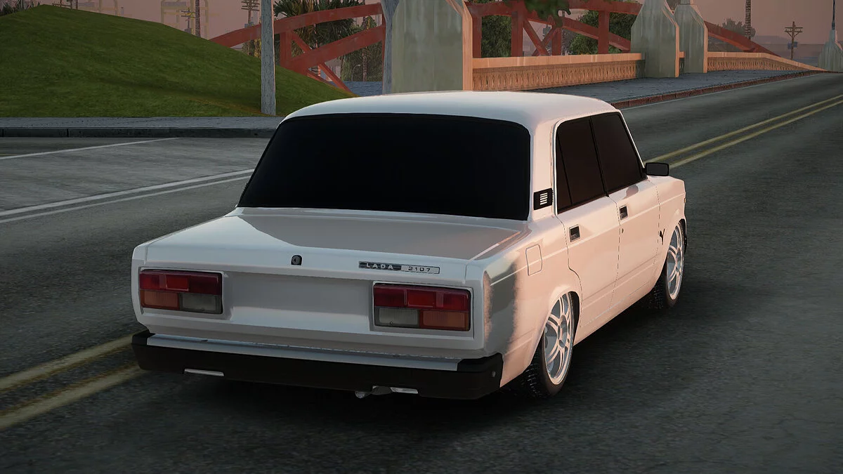 VAZ 2107 Geórgia / GTA San Andreas