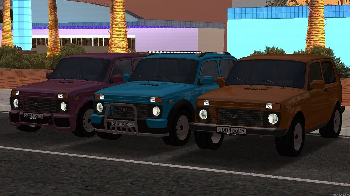 ВАЗ 2121 + CCD / GTA San Andreas