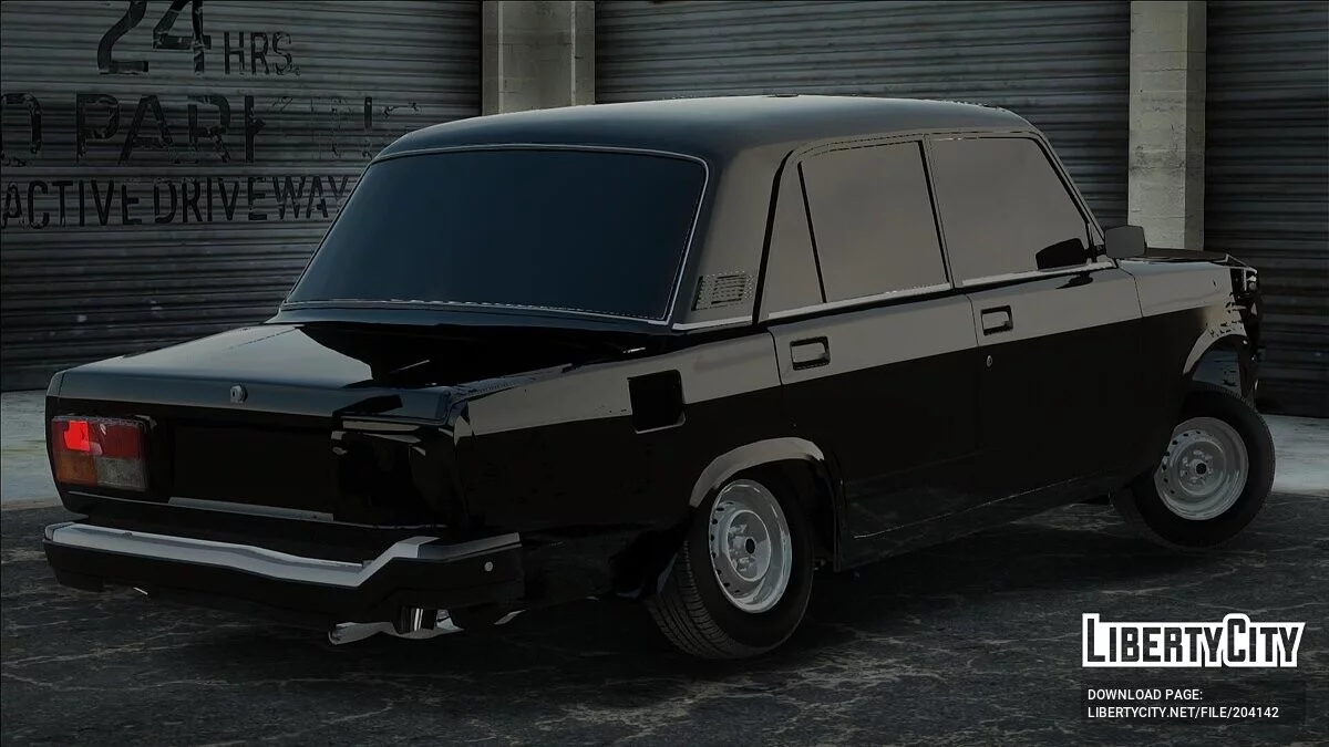 WAS 2107 nach einem Unfall / GTA San Andreas