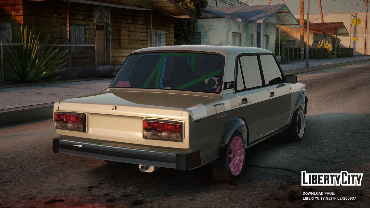 VAZ 2105 Personalizado Clássico de Combate / GTA San Andreas