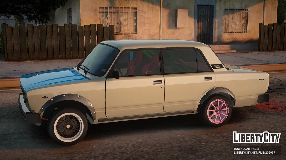 VAZ 2105 Personalizado Clássico de Combate / GTA San Andreas