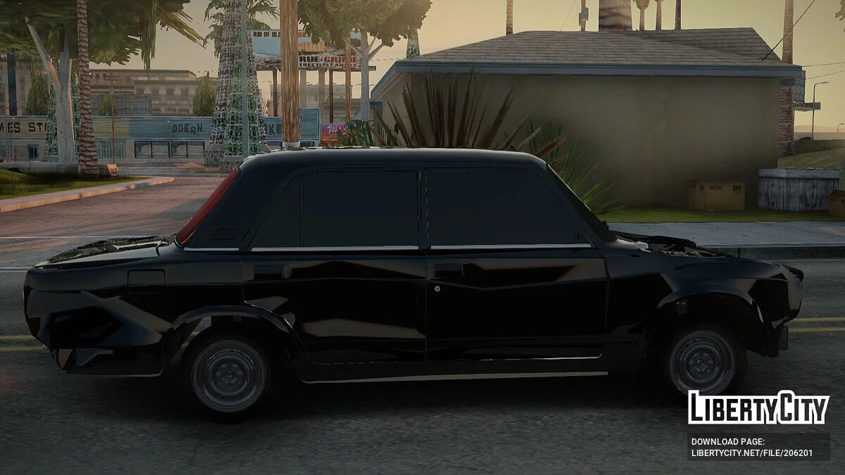 VAZ 2107 بنكر / جي تي إيه سان أندرياس