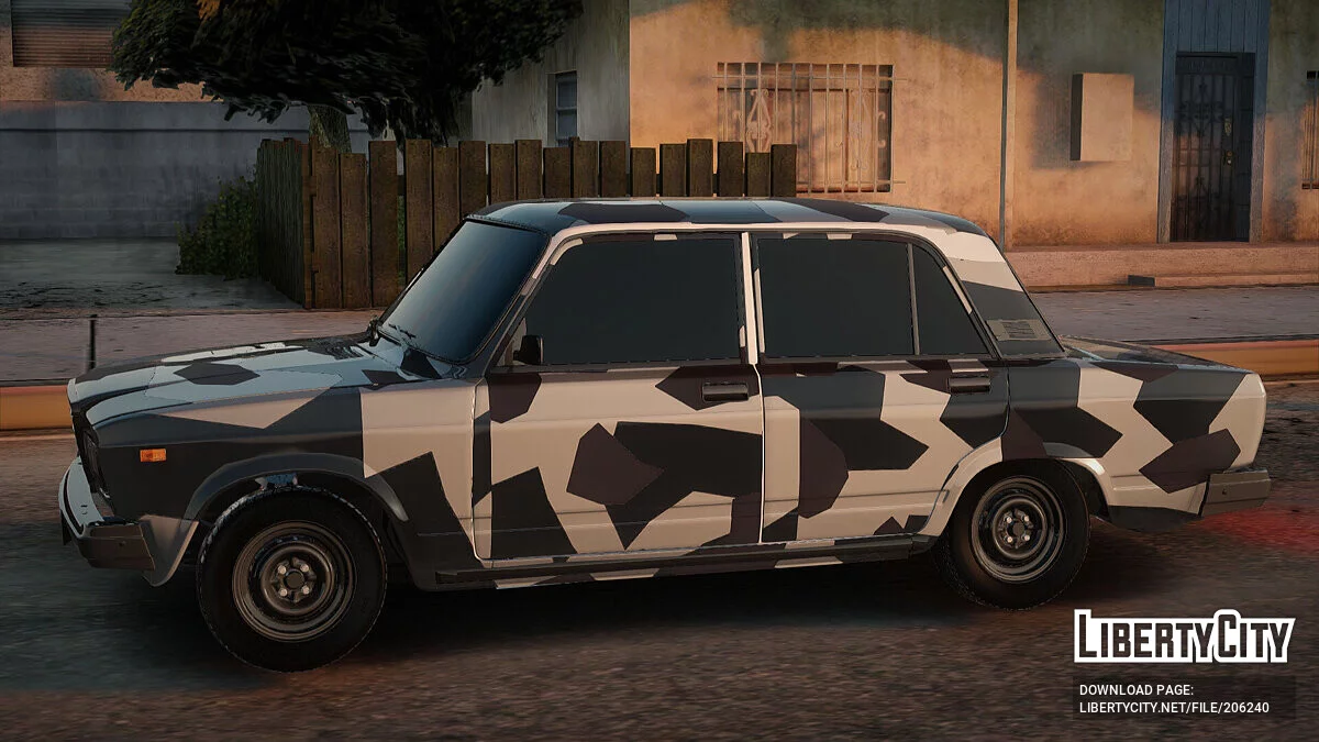 VAZ 2107 Camouflage / GTA San Andreas