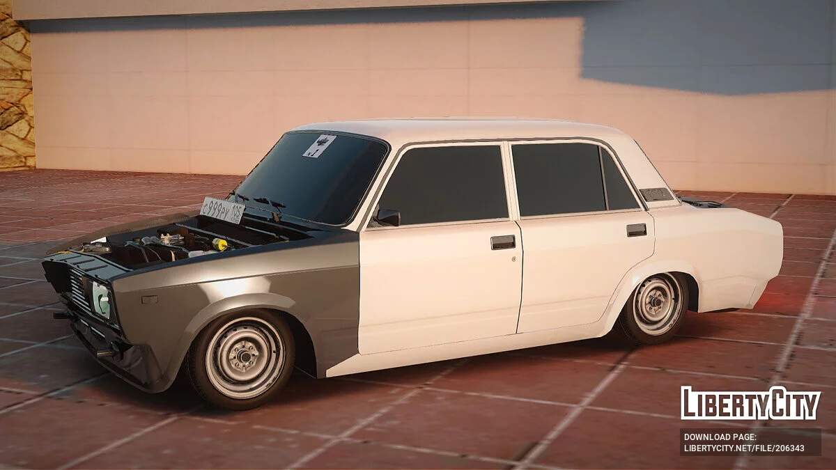 VAZ 2107 Broken / GTA San Andreas