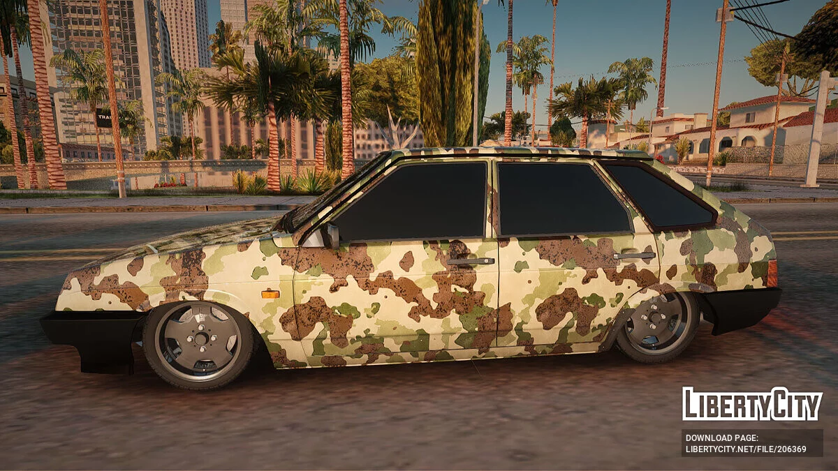 VAZ 2109 Camuflaje / GTA San Andreas