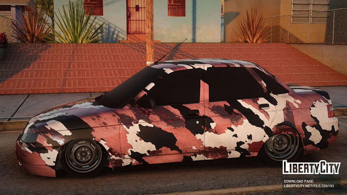 VAZ 2110 Kamuflaj / GTA San Andreas