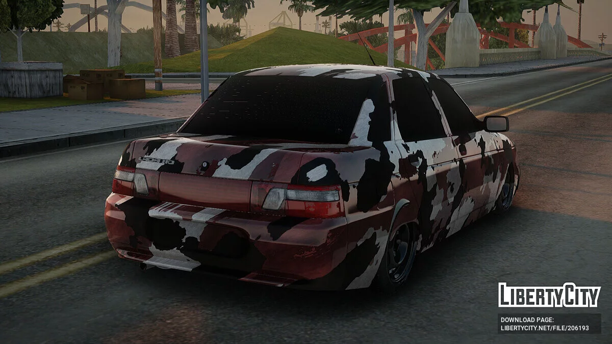 VAZ 2110 Kamuflaj / GTA San Andreas