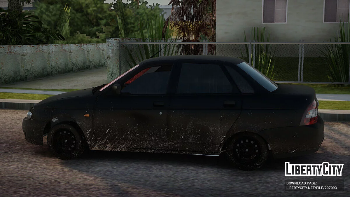 Lada Priora Грязь / GTA San Andreas