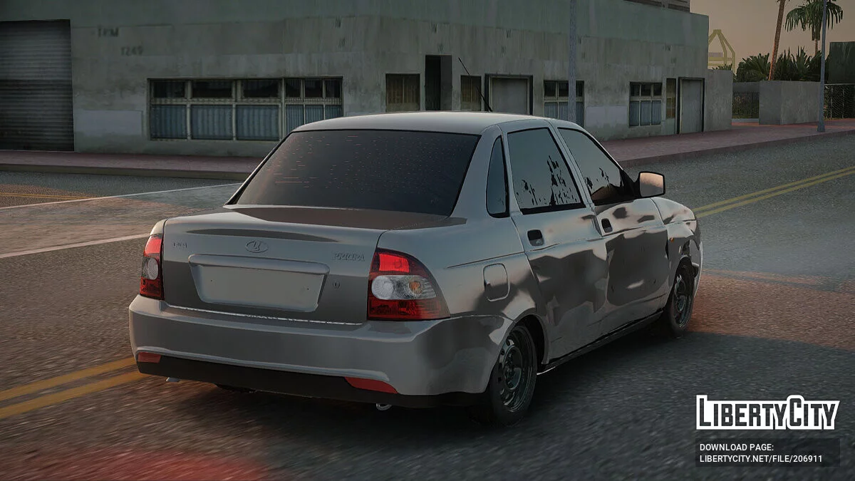Lada Priora Hasarlı / GTA San Andreas