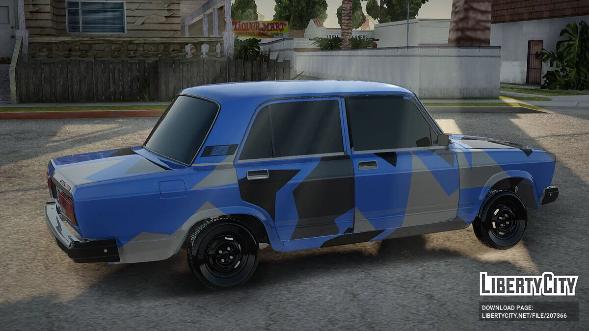 VAZ 2107 Camouflage / GTA San Andreas