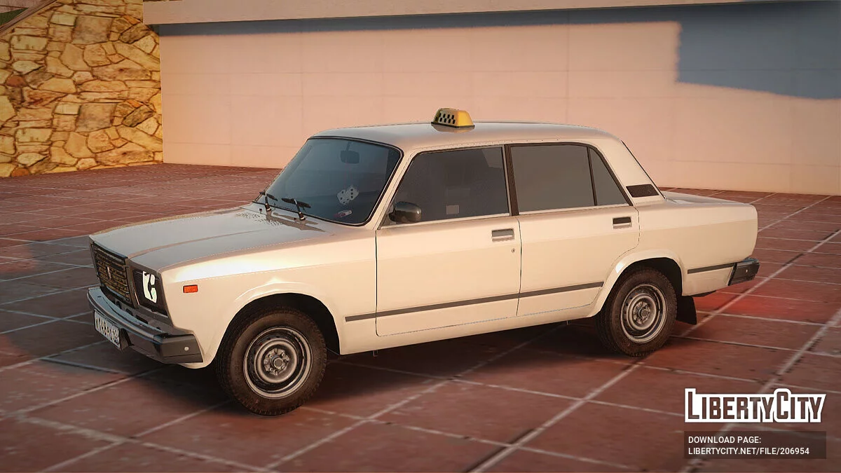 VAZ 2107 Taksi / GTA San Andreas