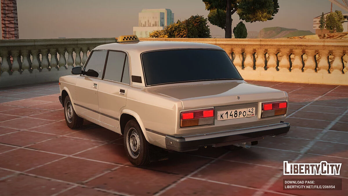 VAZ 2107 Taksi / GTA San Andreas