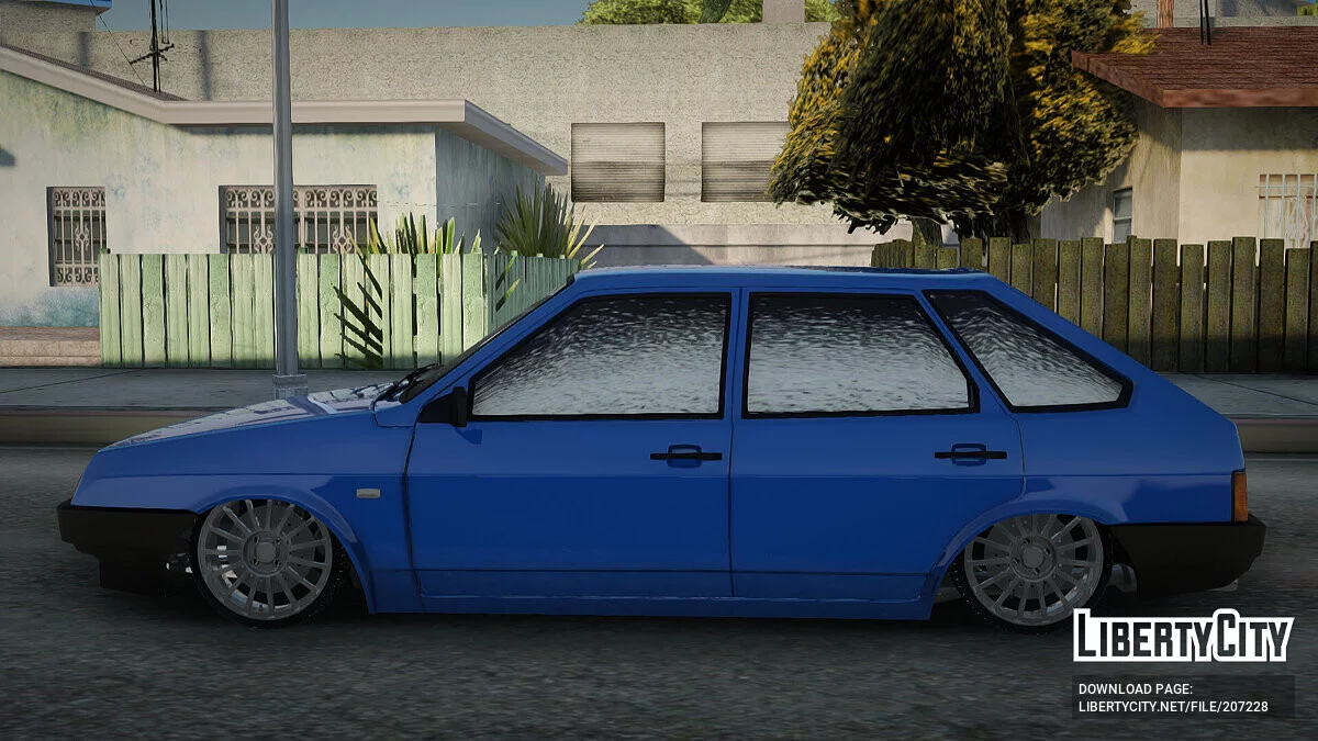نسخة شتوية من VAZ 2109 / جي تي إيه سان أندرياس