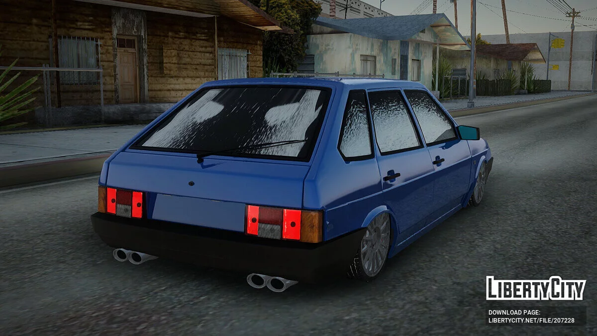 نسخة شتوية من VAZ 2109 / جي تي إيه سان أندرياس