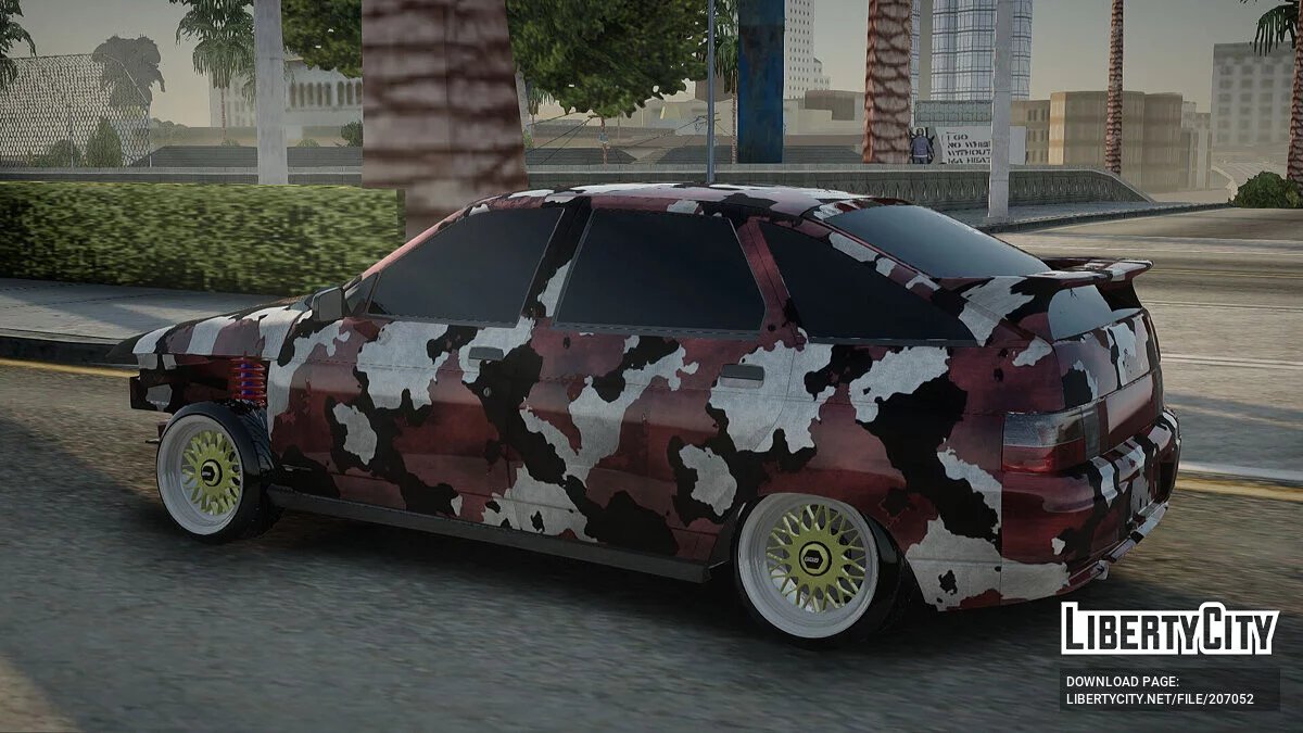ВАЗ 2112 Kamuflase / GTA San Andreas