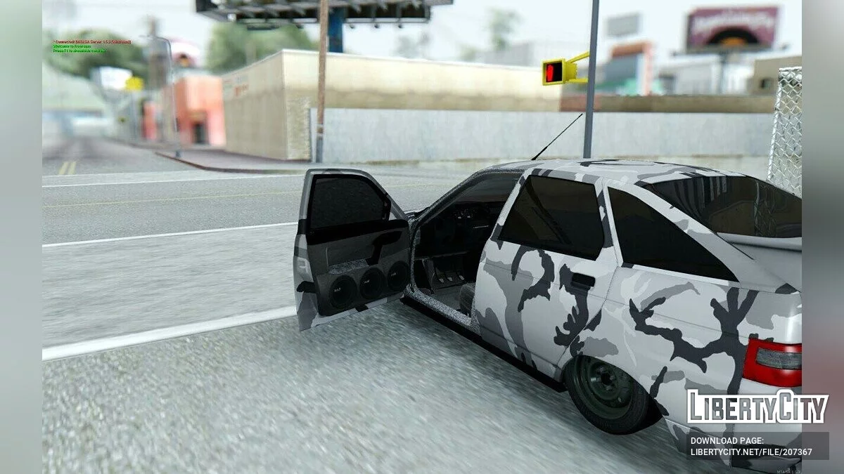 ВАЗ 2112 Камуфляж / GTA San Andreas
