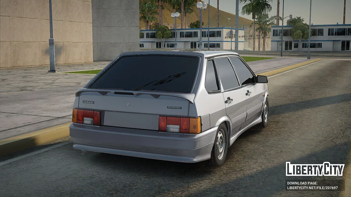 前部损坏的 VAZ 2114 / GTA San Andreas