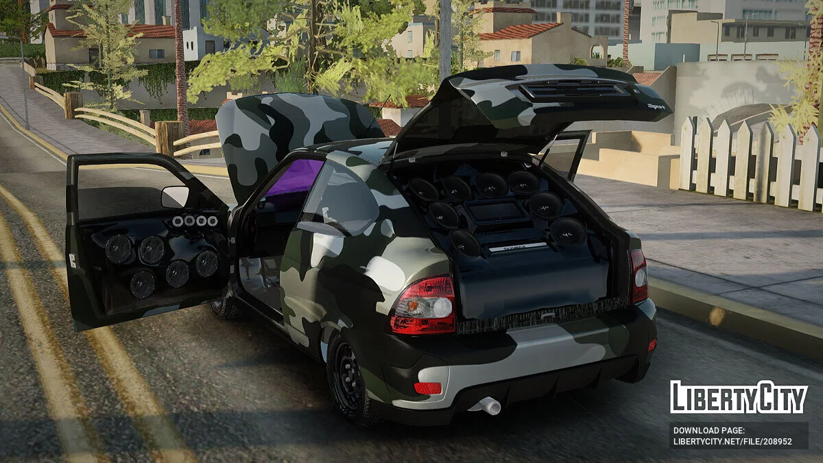 Lada Priora Sport Camouflage / GTA San Andreas