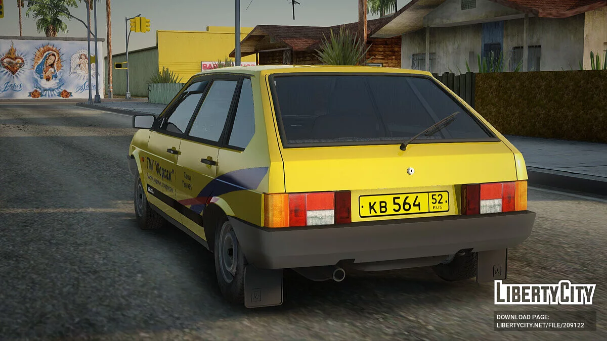 VAZ 2109 Taxi / GTA San Andreas