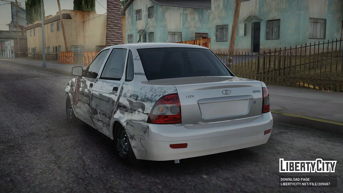 Lada Priora бродяга / GTA San Andreas