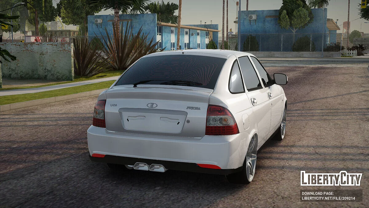 Lada Priora Xetch Restyle / GTA San Andreas