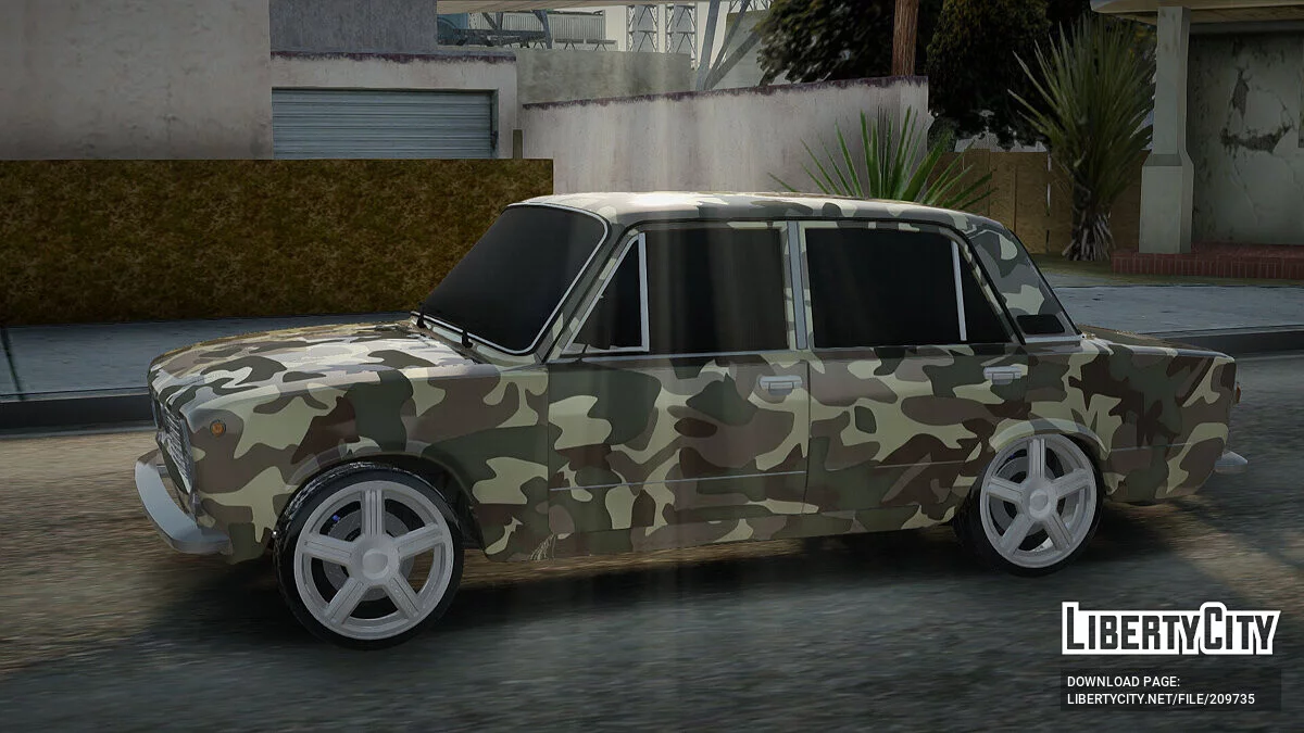 ВАЗ 2101 Камуфляж / GTA San Andreas