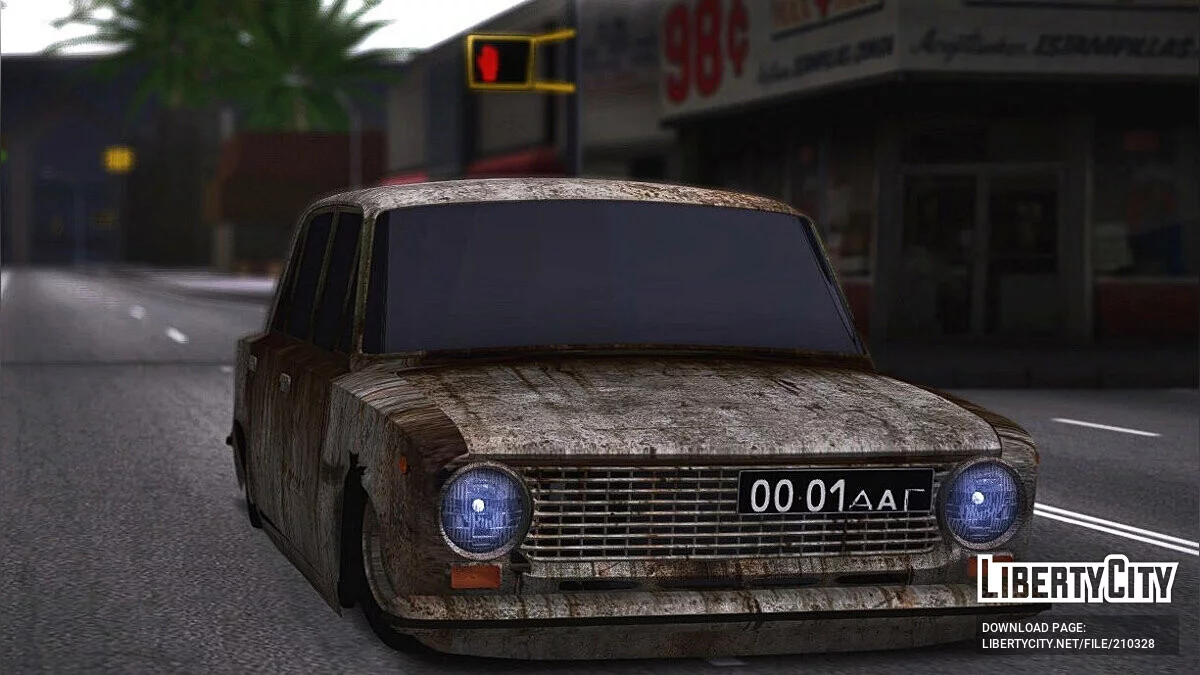 VAZ 2101 Rouille / GTA San Andreas