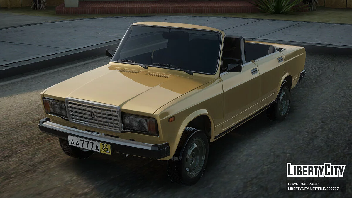 VAZ 2107 Cabriolet / GTA San Andreas