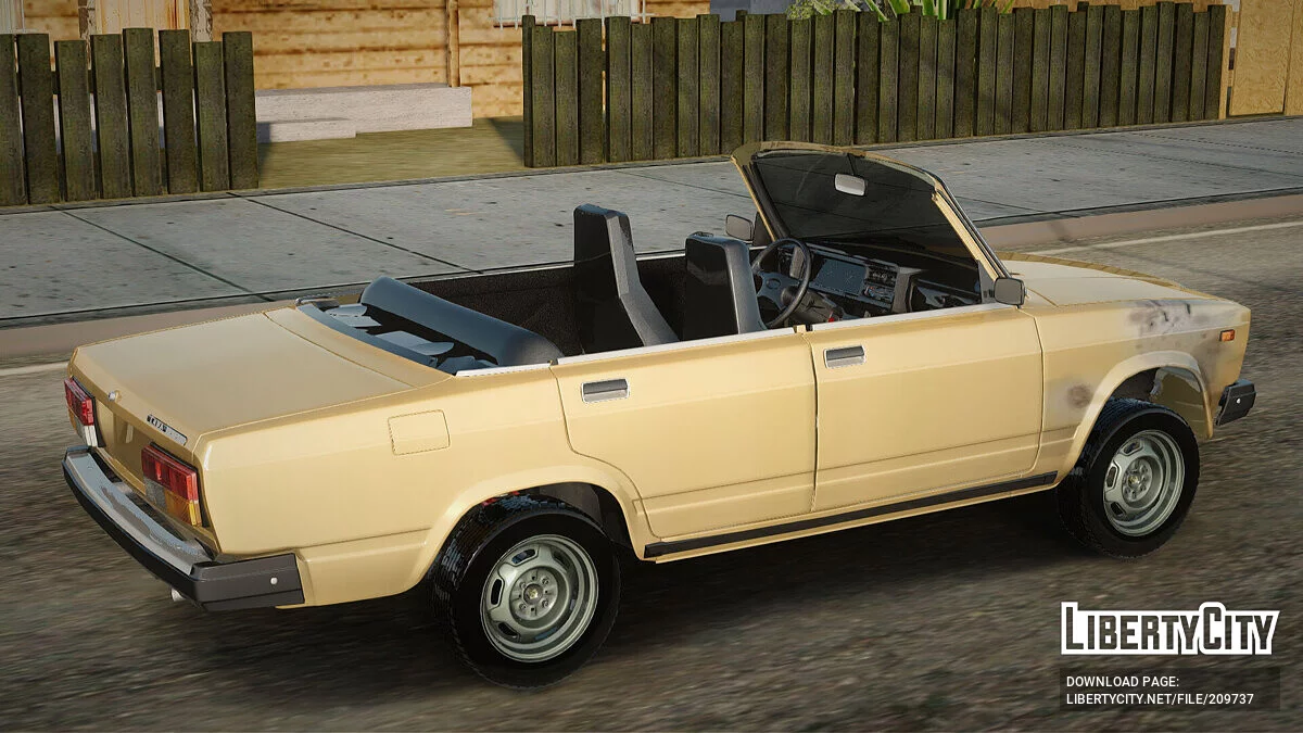 VAZ 2107 Cabriolet / GTA San Andreas