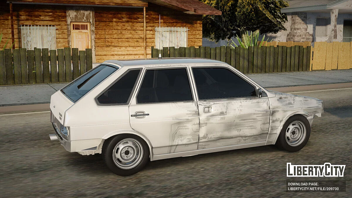 VAZ 2109 Dañado / GTA San Andreas