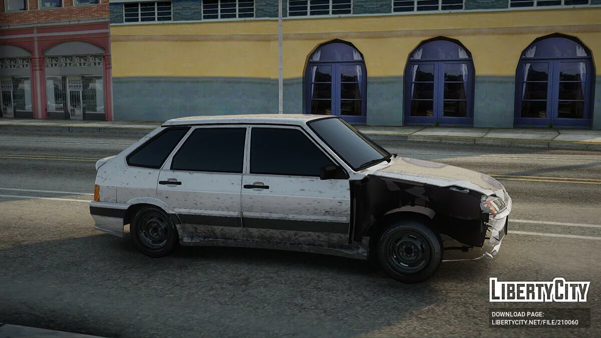 VAZ 2114 Endommagé / GTA San Andreas