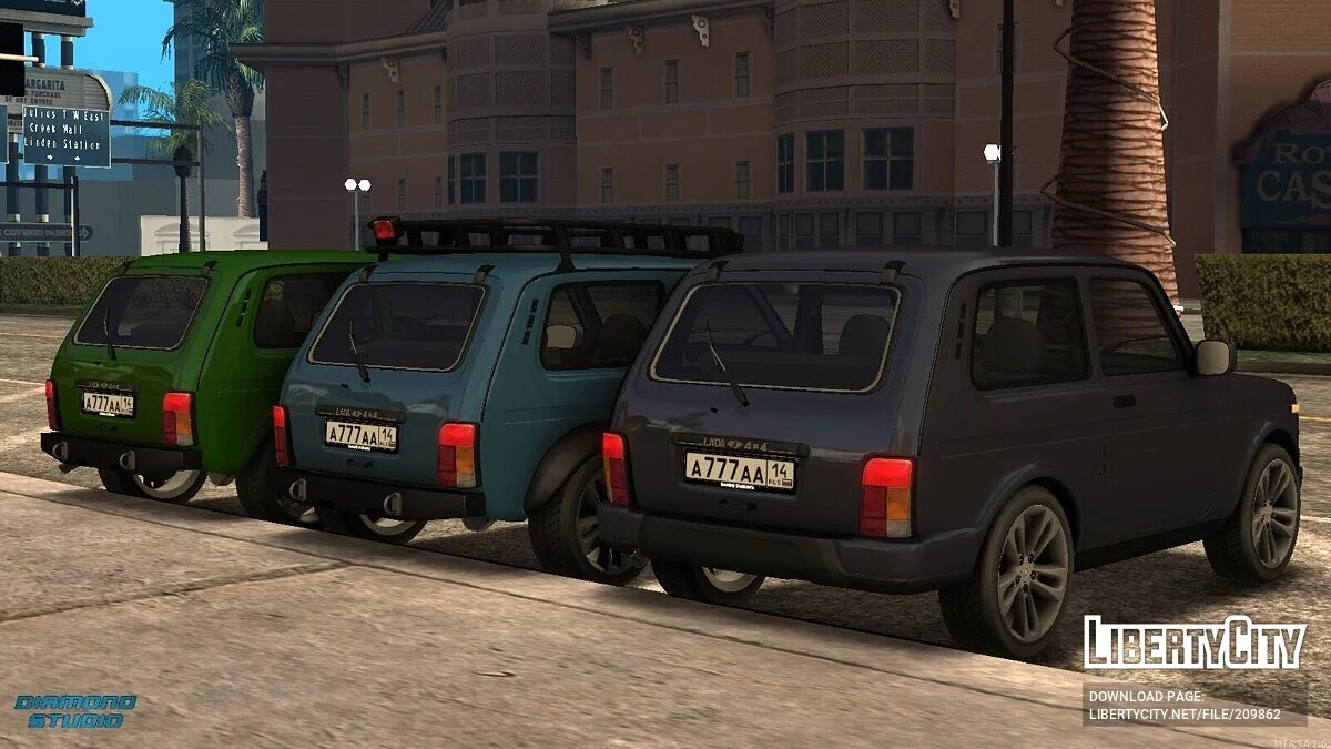 VAZ 2121 + CCD / GTA San Andreas