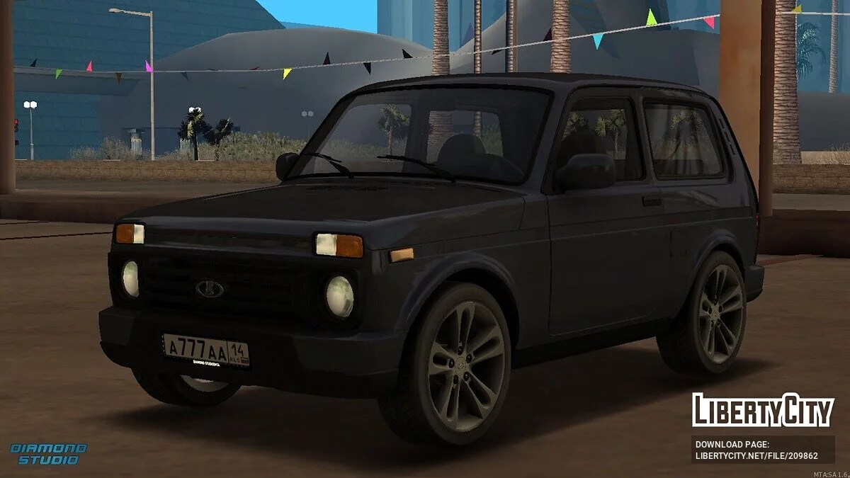 VAZ 2121 + CCD / GTA San Andreas