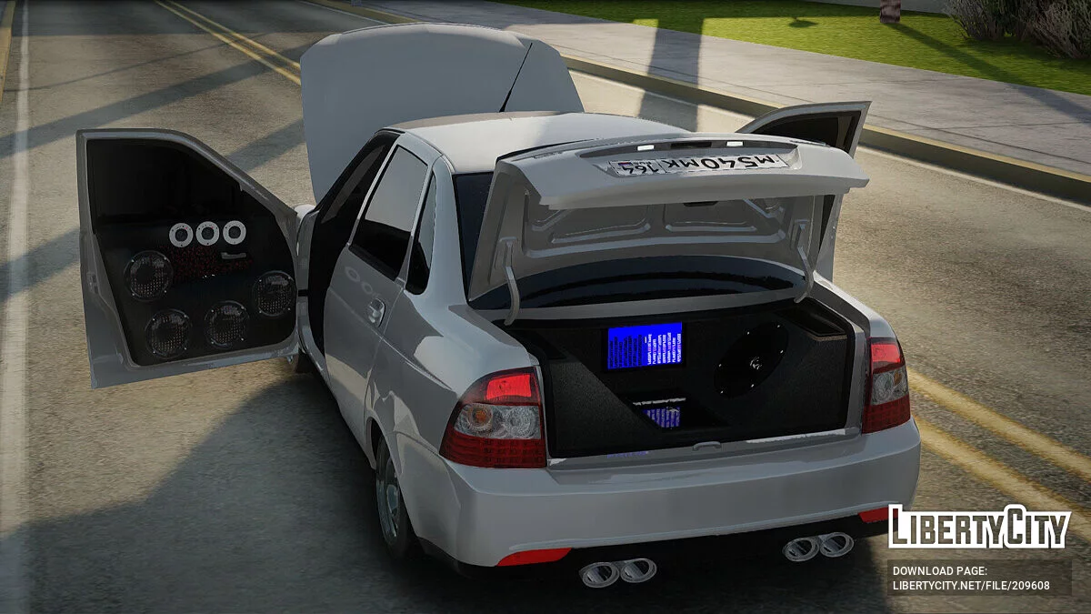 VAZ 2170 Car Audio / GTA San Andreas