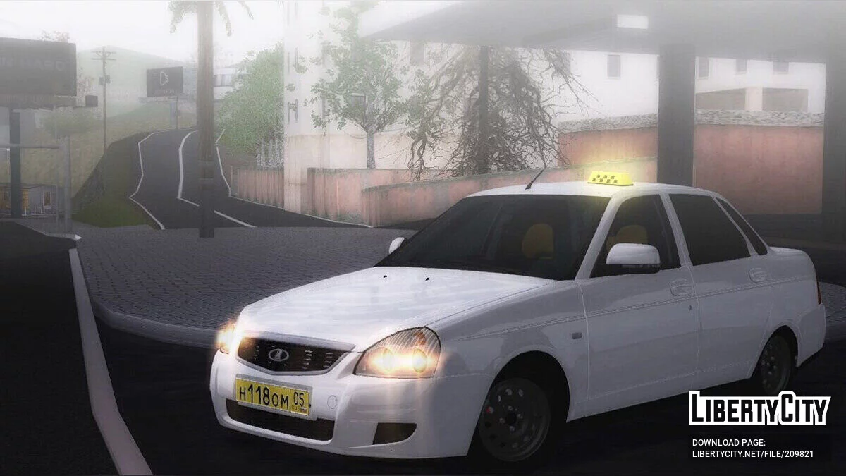 ВАЗ 2170 Такси / GTA San Andreas