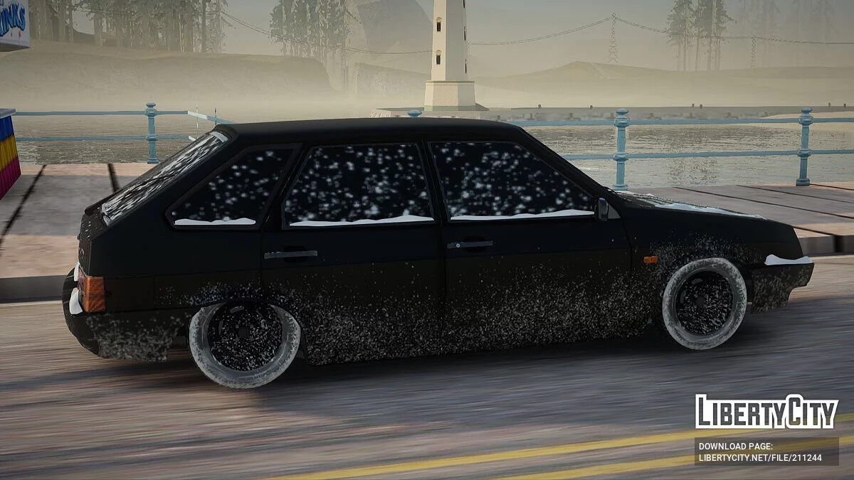 VAZ 2109 Winter Version / GTA San Andreas