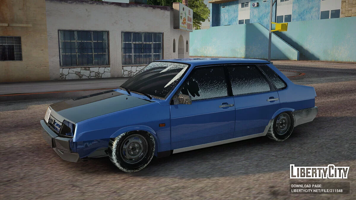 VAZ 21099 Winter Version / GTA San Andreas