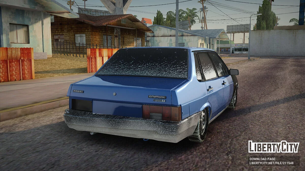 VAZ 21099 Winter Version / GTA San Andreas