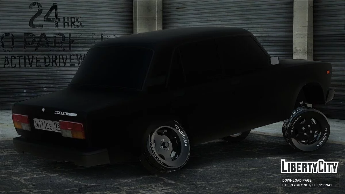 VAZ 2105 Estilo Preto / GTA San Andreas